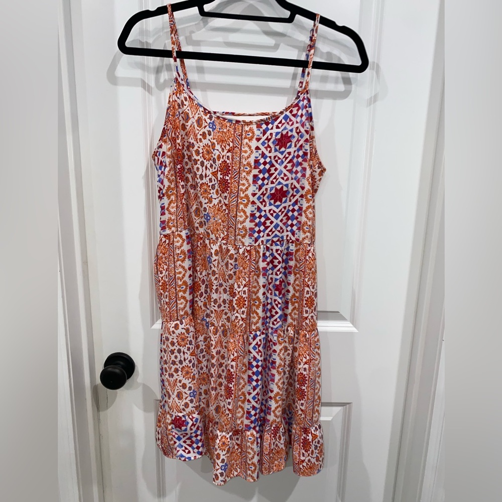 Cute multi color summer dress